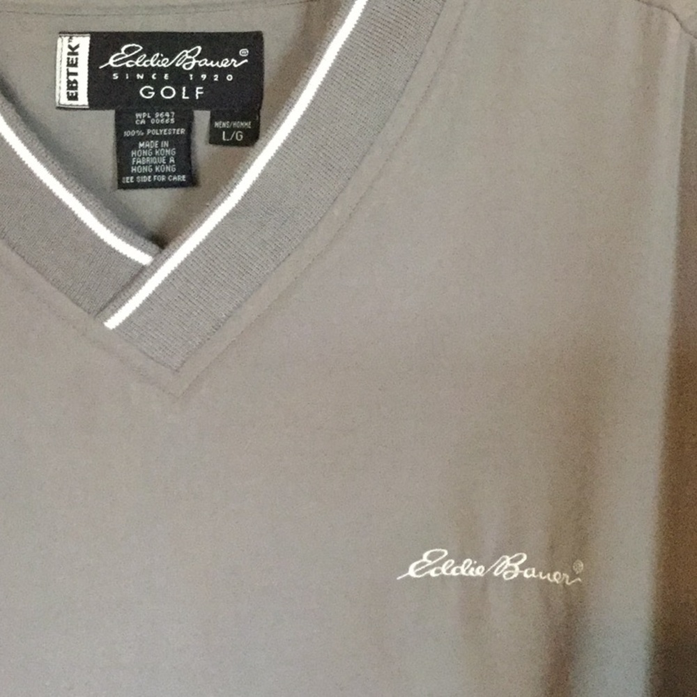 Men’s Eddie Bauer Golf Windbreaker Jacket, Large